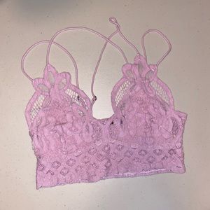 Purple tank top/ bralette
